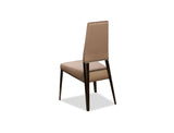 Vivian Upholstered Dining Chair with Steel Tapered Legs