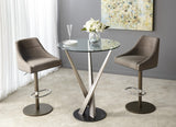 Senna Curve Back Adjustable Barstool