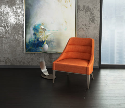 Senna Channel Tufted Accent Chair