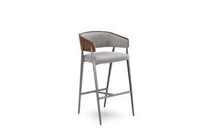Aria Mid Century Stool in Bar or Counter Height