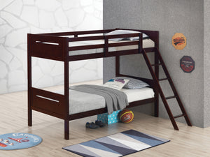 Lita Twin/Twin or Twin/Full Bunk Bed in 5 Color Options