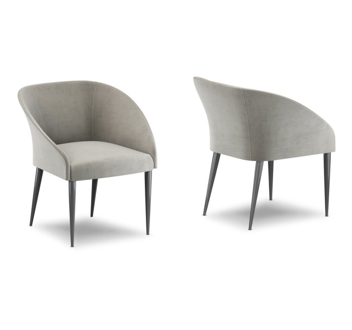 LaPorte Upholstered Dining Chair with Tapered Legs