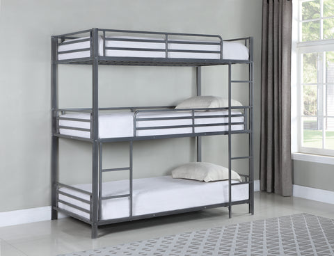 May Triple Twin Metal Bunkbed