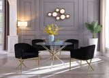 Medina Acrylic Dining Table in Round or Rectangular