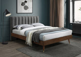 Vanessa Mid Century Platform Bed in 3 Color Options