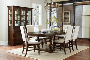 Yale Dining Room Collection with Trestle Base Table