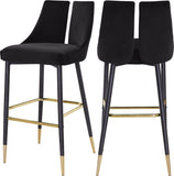 Lincoln Velvet Barstool in 6 Color Options