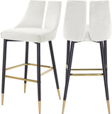 Lincoln Velvet Barstool in 6 Color Options