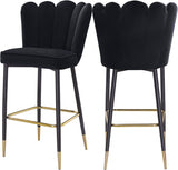 Lynette Velvet Barstool in 6 Color Options