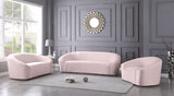 Miley Velvet Living Room Collection in 7 Color Options