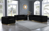 Melvin Velvet Living Room Collection in 7 Color Options