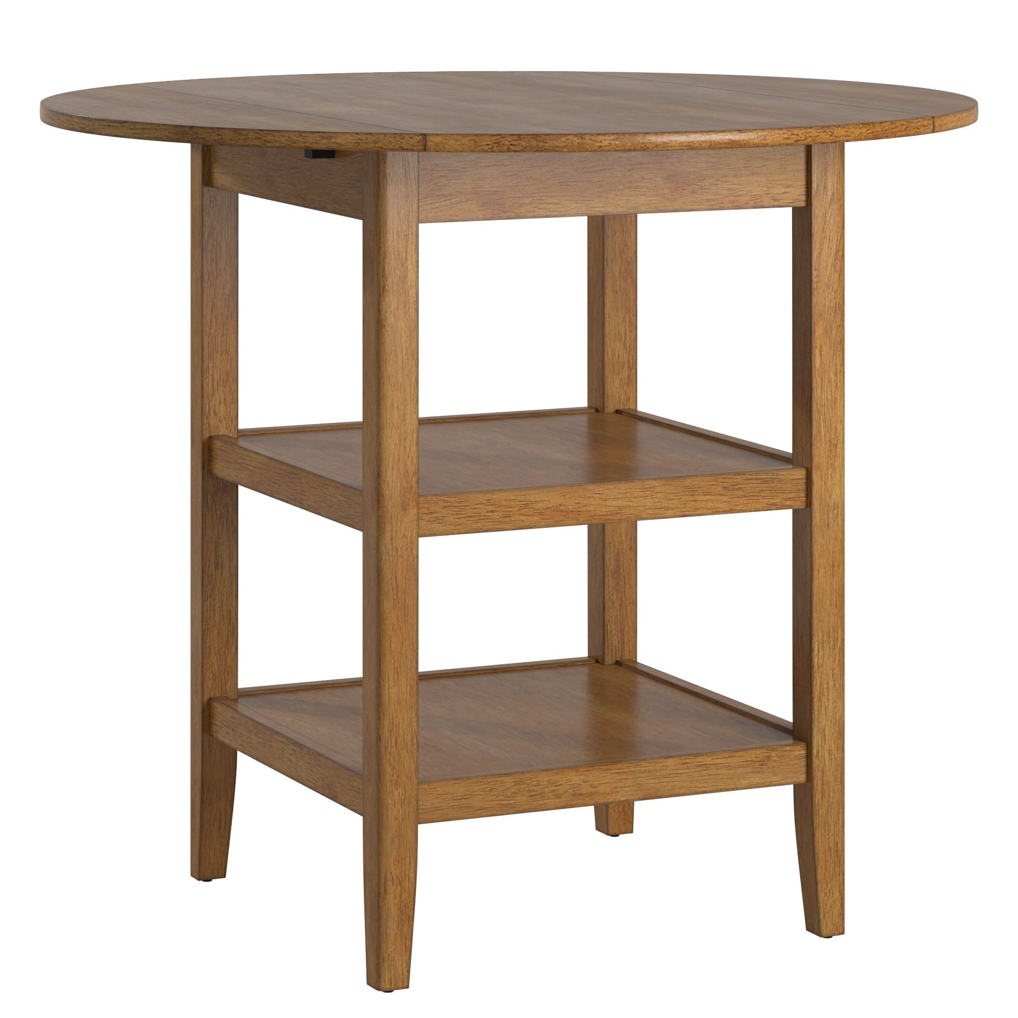 Antique Drop Leaf Counter Height Table in 5 Color Options