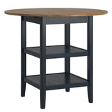 Antique Drop Leaf Counter Height Table in 5 Color Options