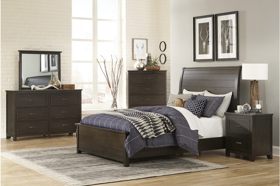 Herbert Dark Cherry Bedroom Collection