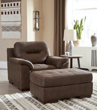 Maddie Living Room Collection in Walnut