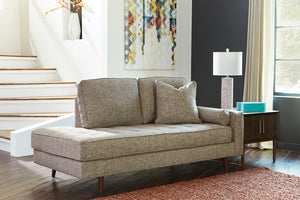 Dara Mid Century Tufted Fabric Living Room Collection