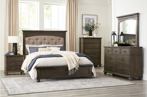 Singer Rustic Brown Bedroom Collection