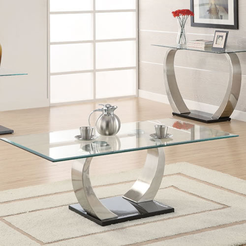Floating Glass Top Coffee Table