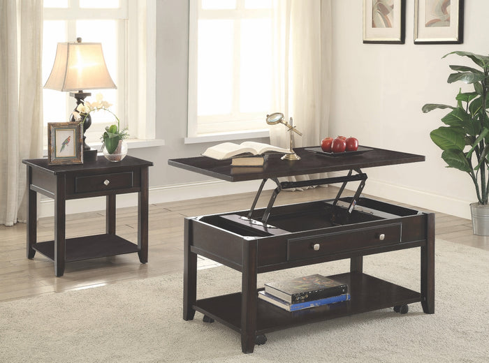 Chloe Lift Top Storage Occasional Tables Collection