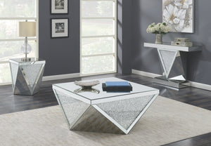 Melvina Mirrored Occasional Tables Collection