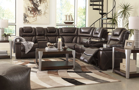 Warner Power Reclining Sectional