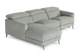 Lulu Grey Fabric Power Reclining Sectional