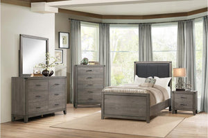 Woody Industrial Bedroom Collection