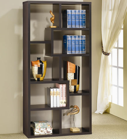 Asymmetrical Cube Bookcase