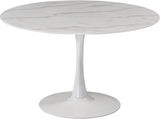 Dahlia 48” Round Dining Table in 4 Color Options