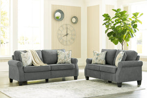 Alyssa Living Room Collection in Charcoal or Beige