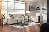 Abigail Cream Chenille Living Room Collection with Optional Queen Sleeper