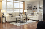 Abigail Cream Chenille Living Room Collection with Optional Queen Sleeper