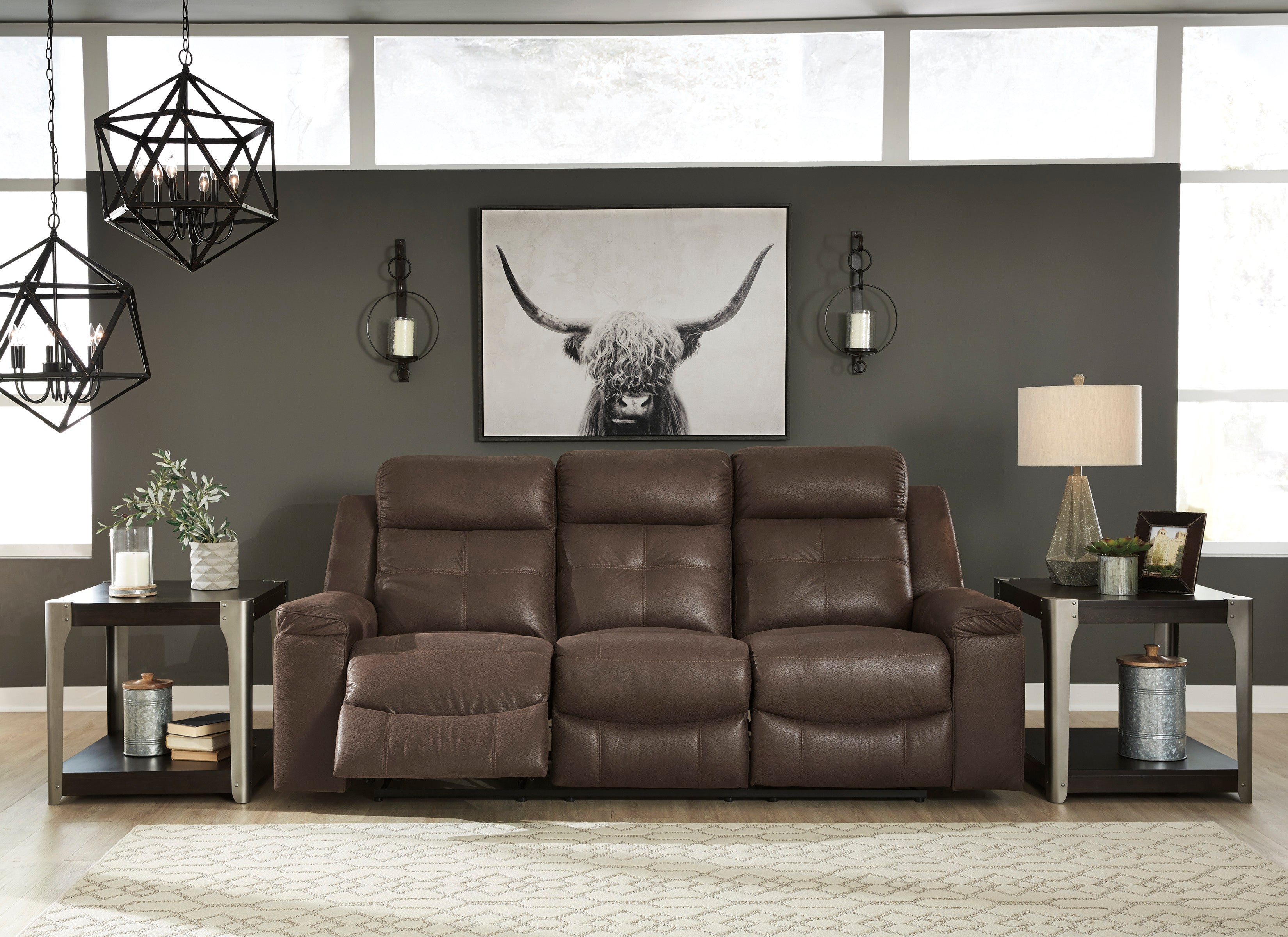 Jessa Reclining Living Room Collection in 2 Color Options