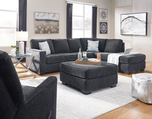Terrence Fabric Sectional with Optional Full Sleeper in 2 Color Options