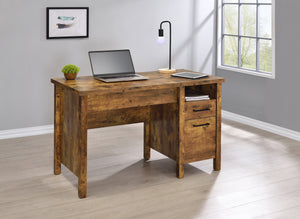 Rustic Lift-Top Writing Desk in Antique Nutmeg