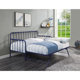 Twin Metal Day Bed with Pop-up Trundle in 3 Color Options