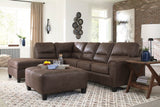 Navis 2 Piece Sectional with Optional Sleeper in 2 Color Options