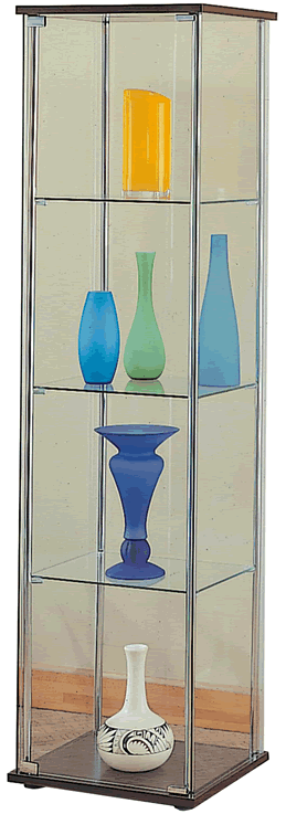 Single Door Glass Curio