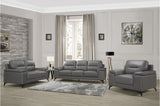 Middleton Living Room Collection in Silver or Dark Grey