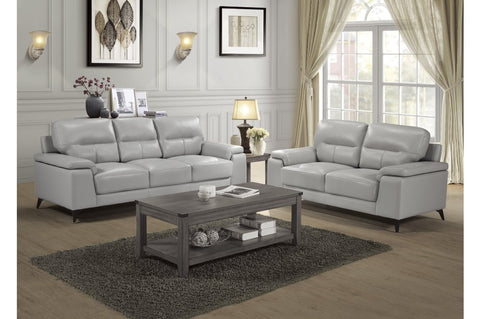 Middleton Living Room Collection in Silver or Dark Grey