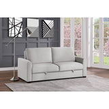 Priscilla Grey Convertible Sleeper Sofa