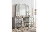 Avon Crystal Tufted Bedroom Collection