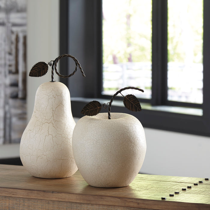 Apple & Pear 2 Piece Sculpture Set