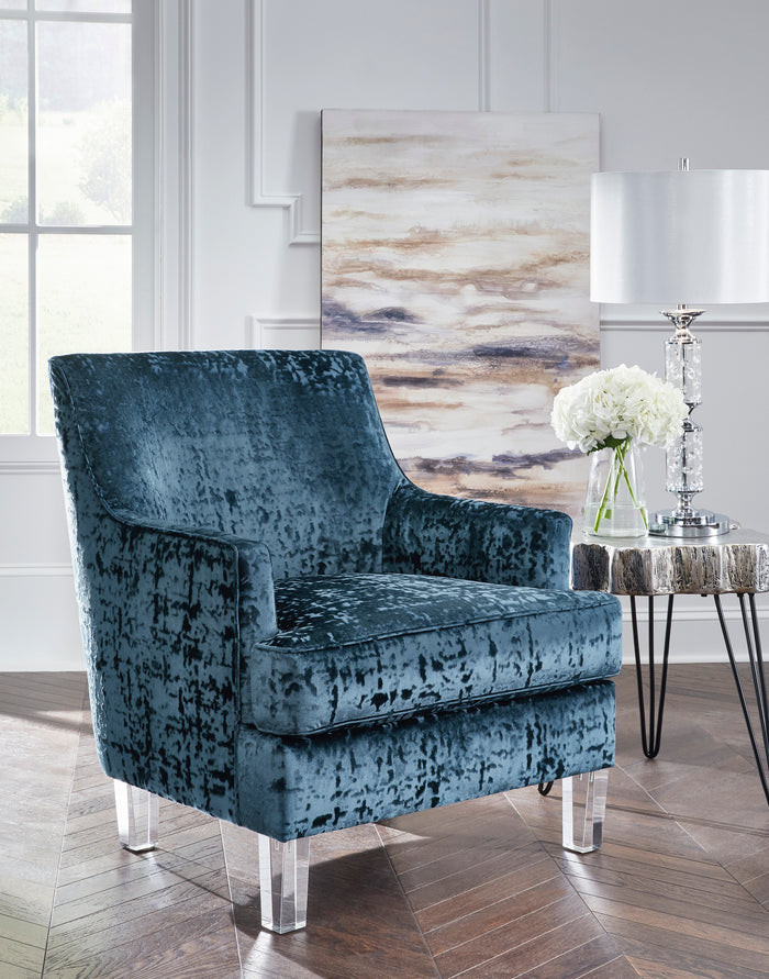 Gloria Crushed Velvet Accent Chair in 3 Color Options