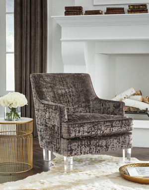 Gloria Crushed Velvet Accent Chair in 3 Color Options