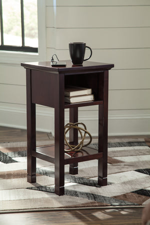 Merrill Accent Table with USB Charging Ports in 3 Finishes