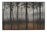 Dark Trees Landscape Canvas Wall Art