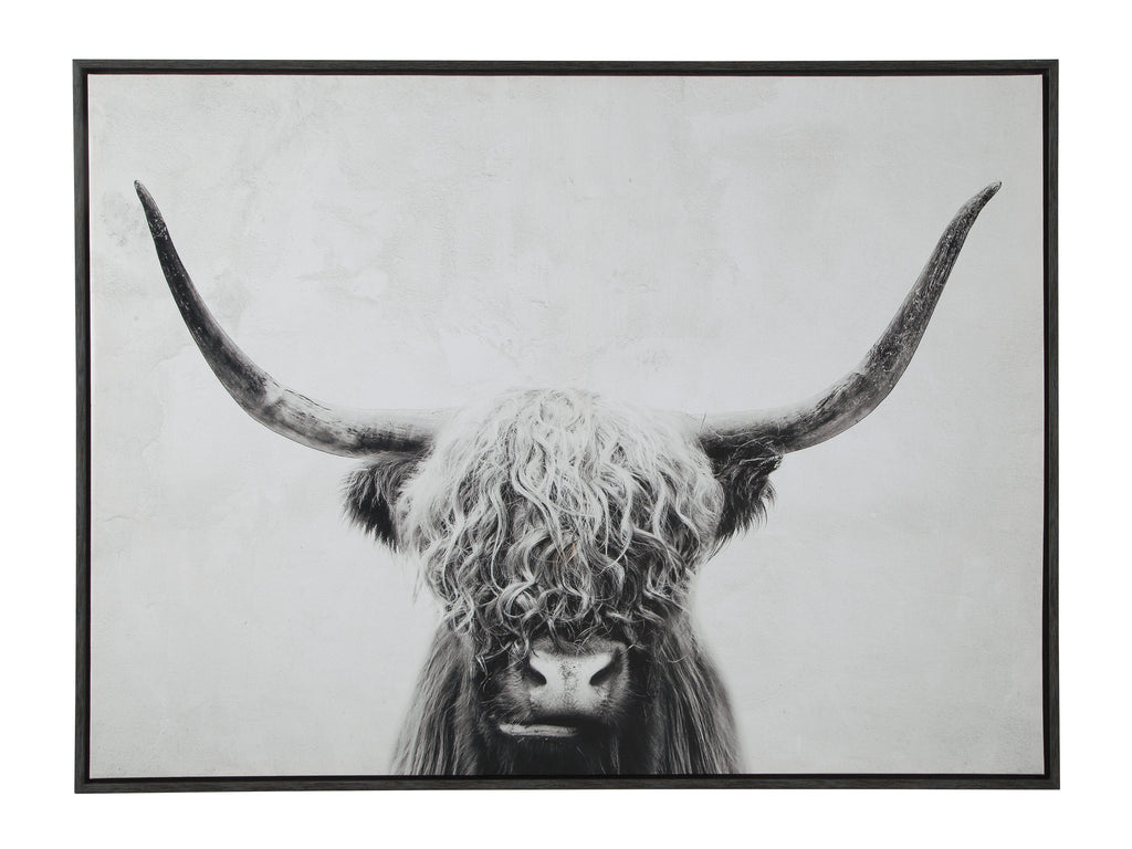 Highland Cow Canvas Wall Art
