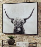 Highland Cow Canvas Wall Art