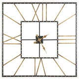 Square Openwork Wall Clock